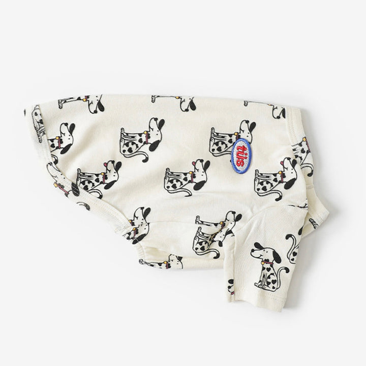 即納【TUSTUS】Dalmatian Tee