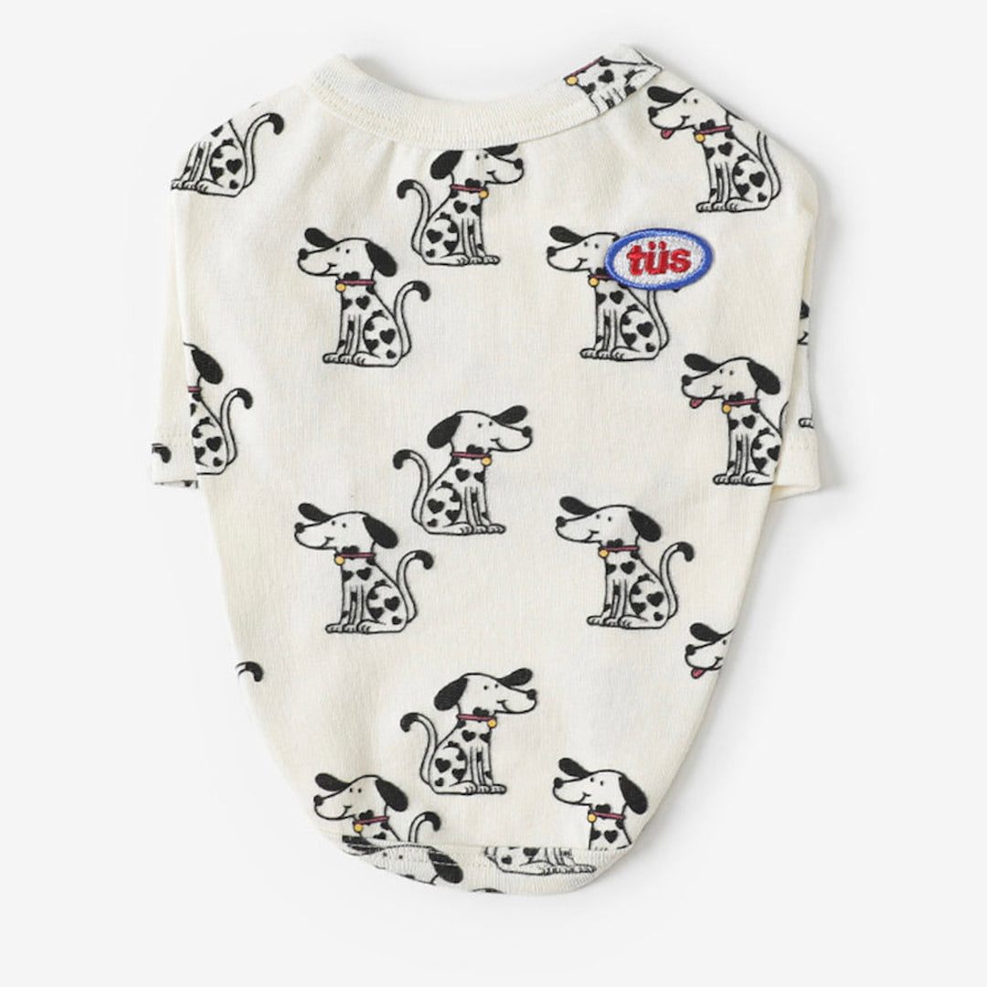 即納【TUSTUS】Dalmatian Tee