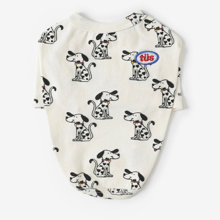 即納【TUSTUS】Dalmatian Tee