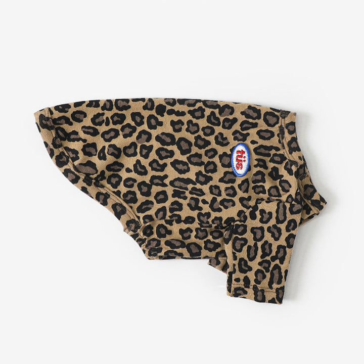 ※予約販売【TUSTUS】Leopard Tee（Brown）