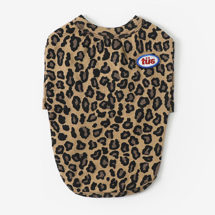 ※予約販売【TUSTUS】Leopard Tee（Brown）