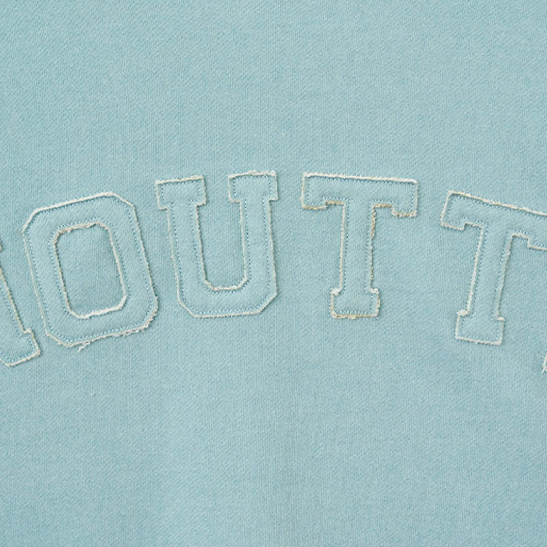 即納【noutti】Groovy Sweat Shirt - Human（Sky Blue）