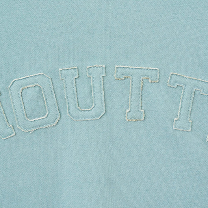 即納【noutti】Groovy Sweat Shirt - Human（Sky Blue）