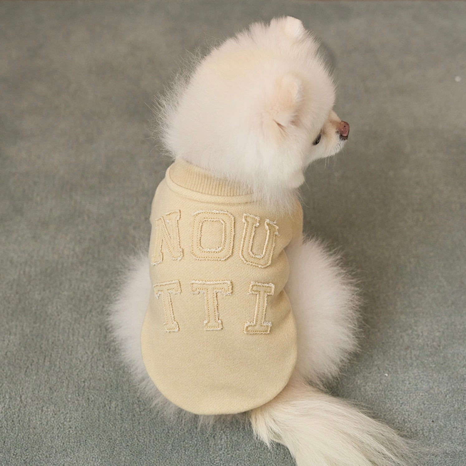 完売品 eLur ドッグスウェット カーキ 完売品 eLur ドッグ