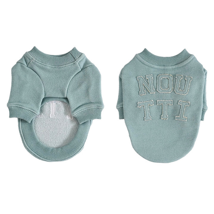 即納【noutti】Groovy Sweat Shirt（Sky Blue）