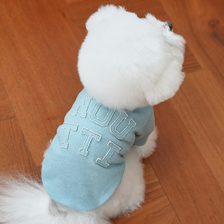 即納【noutti】Groovy Sweat Shirt（Sky Blue）