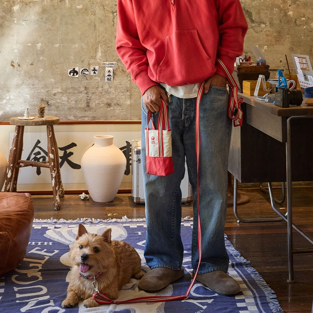 即納【andblank】Andblank x Camel  ABC™ Stripe Hands Free Leash