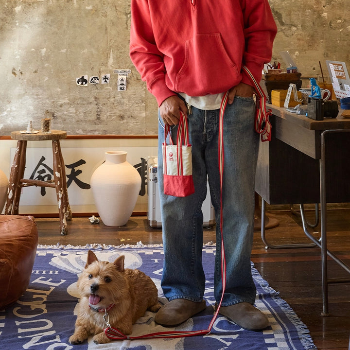 即納【andblank】Andblank x Camel  ABC™ Stripe Hands Free Leash