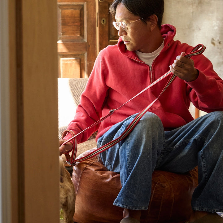 即納【andblank】Andblank x Camel  ABC™ Stripe Hands Free Leash