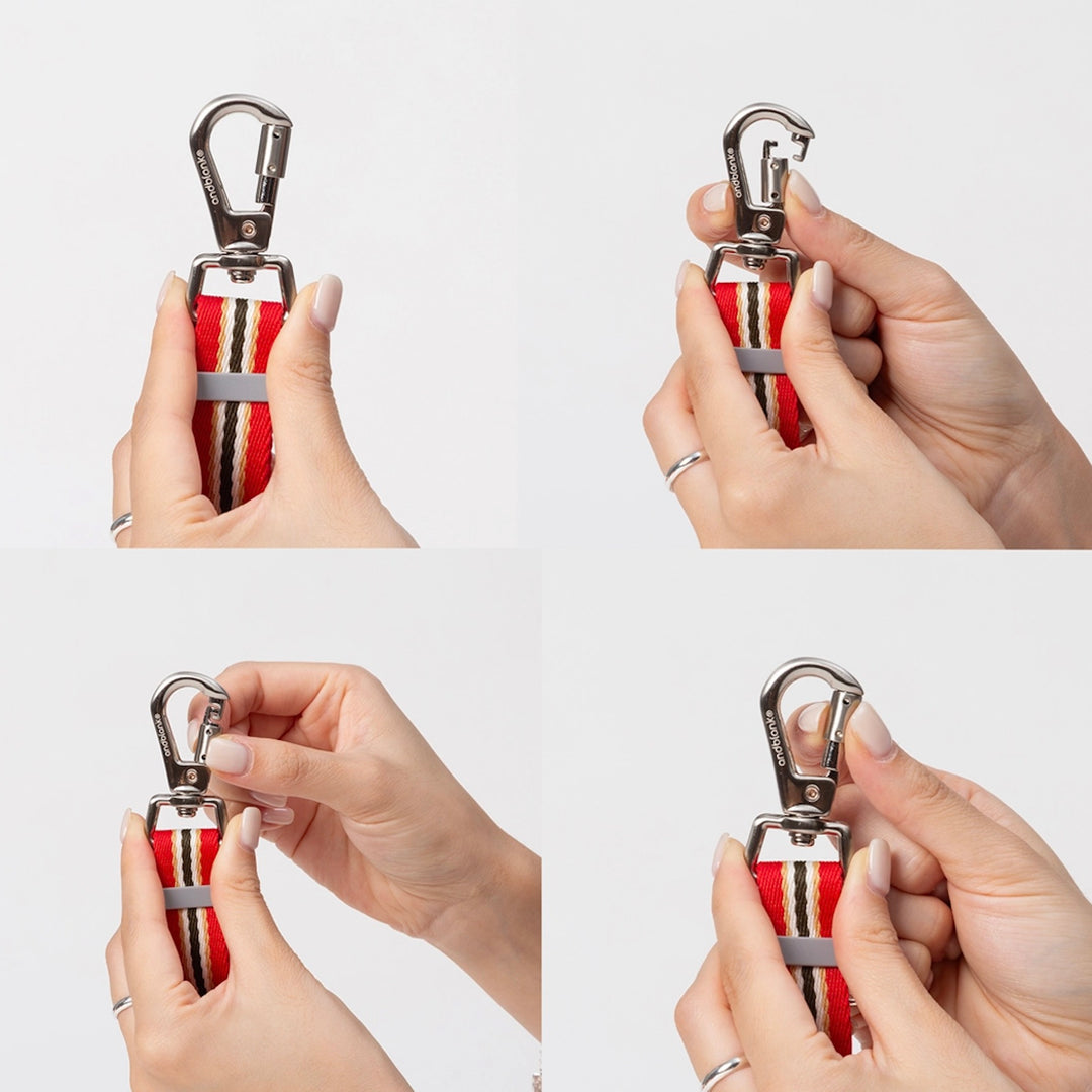 即納【andblank】Andblank x Camel  ABC™ Stripe Hands Free Leash