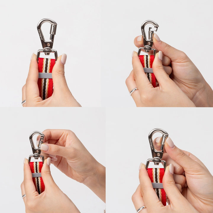 即納【andblank】Andblank x Camel  ABC™ Stripe Hands Free Leash