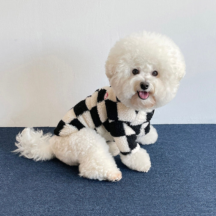 ※予約販売【CRR】Checker Board Boa Fleece（Black）