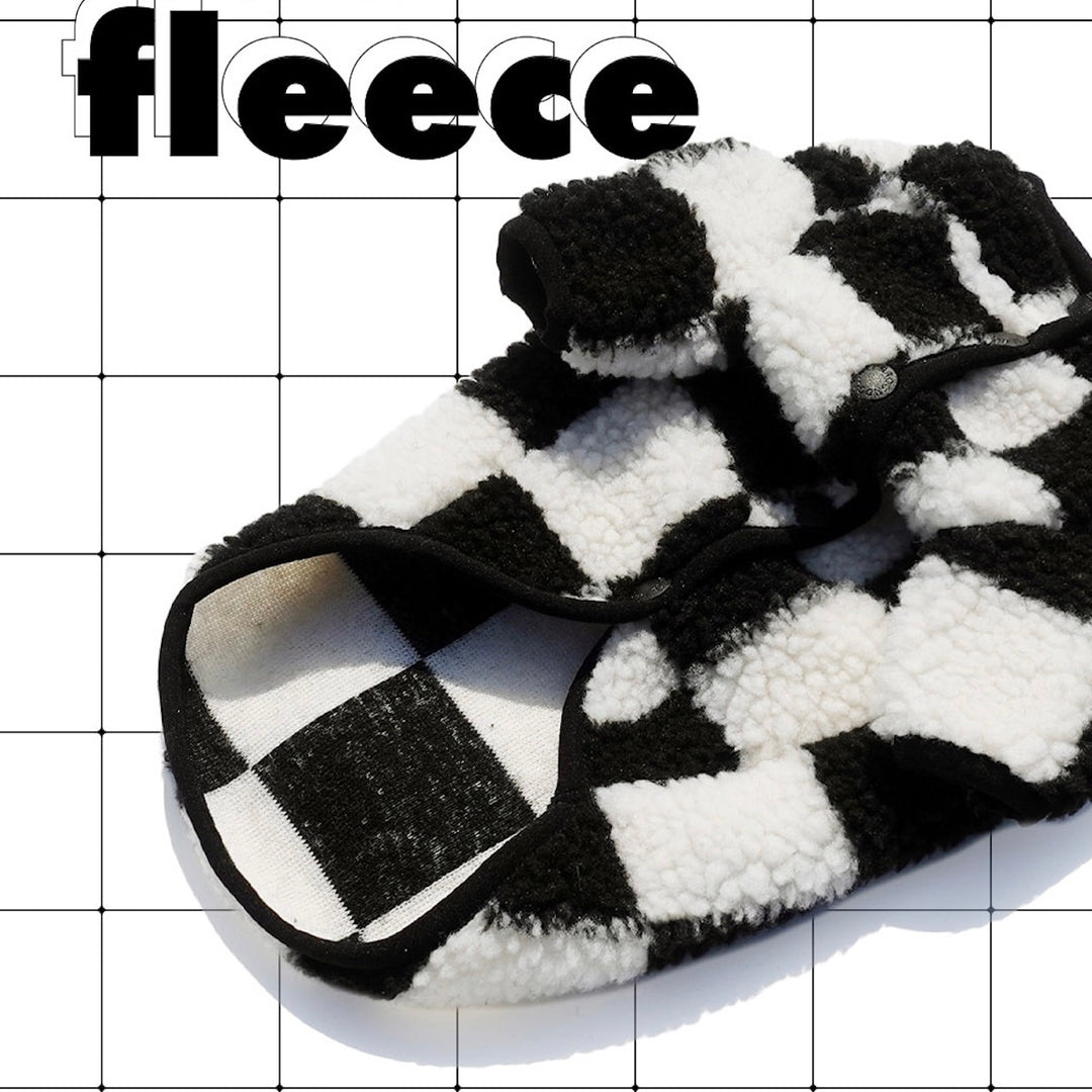 ※予約販売【CRR】Checker Board Boa Fleece（Black）