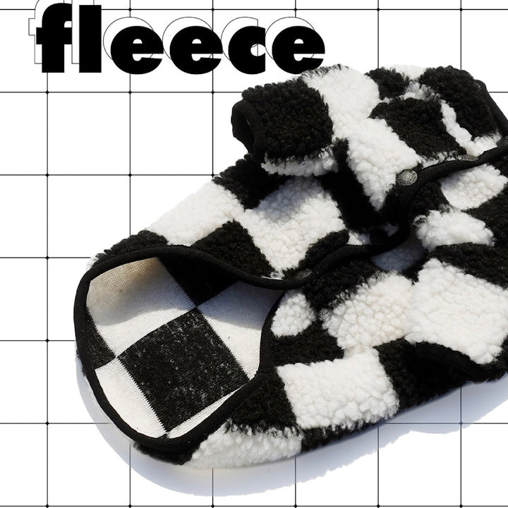 ※予約販売【CRR】Checker Board Boa Fleece（Black）