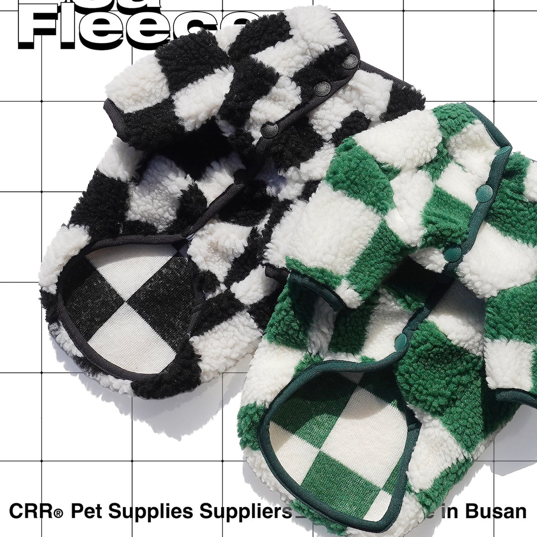 ※予約販売【CRR】Checker Board Boa Fleece（Black）