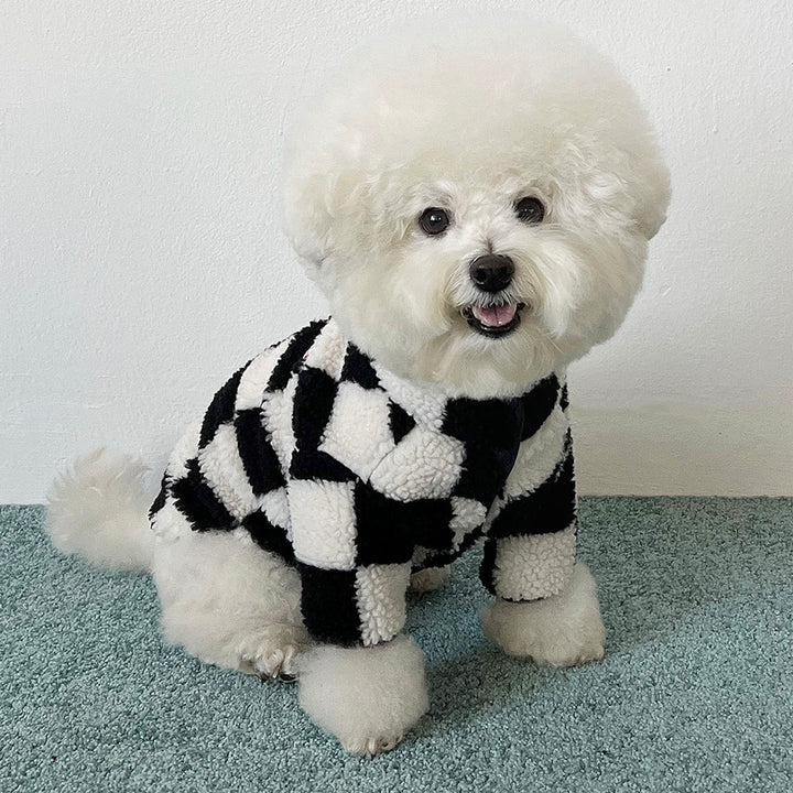 ※予約販売【CRR】Checker Board Boa Fleece（Black）