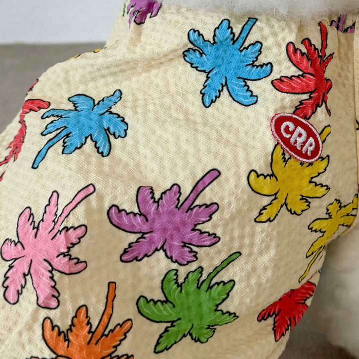 ※予約販売【CRR】Color Palm Tree Balloon Top