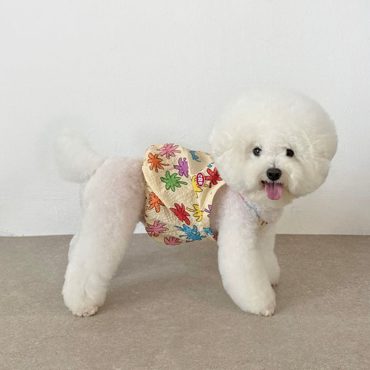 ※予約販売【CRR】Color Palm Tree Balloon Top