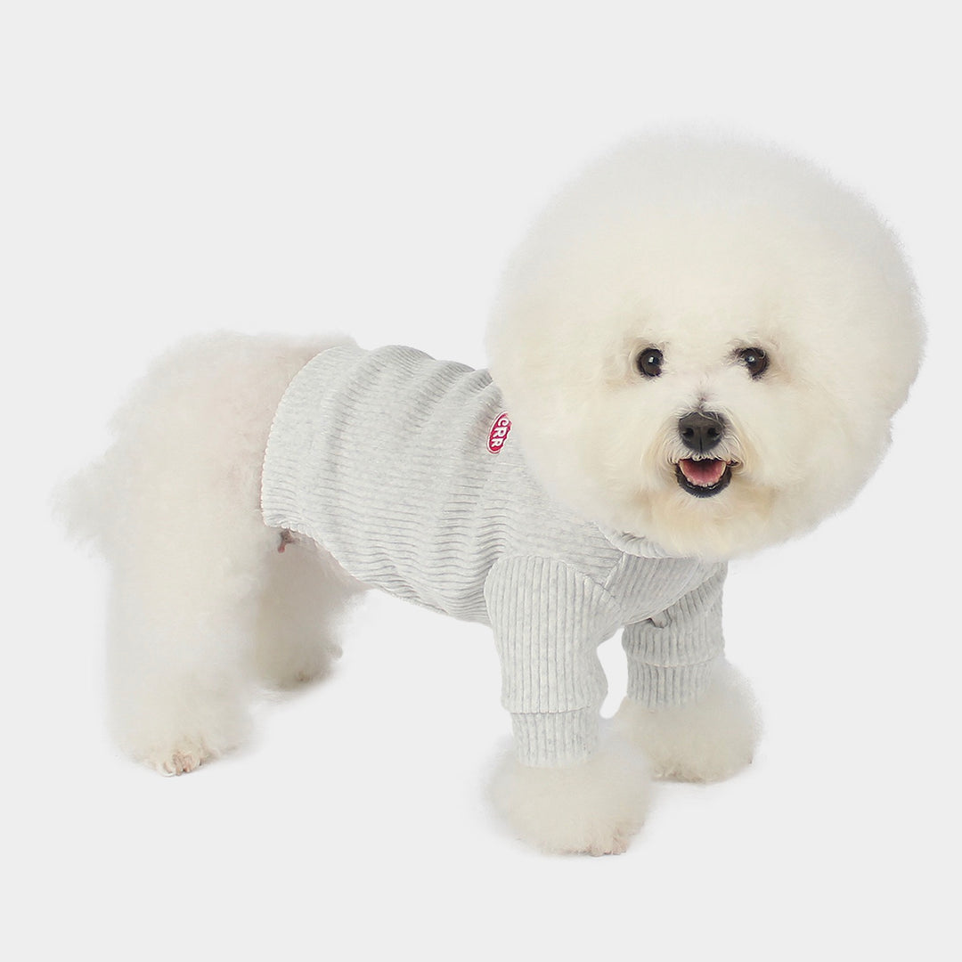 ※予約販売【CRR】New Velour Half Zip-Up（Gray）