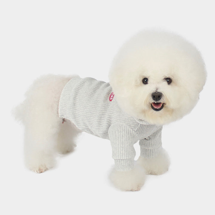 ※予約販売【CRR】New Velour Half Zip-Up（Gray）