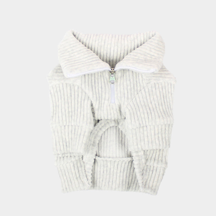 ※予約販売【CRR】New Velour Half Zip-Up（Gray）