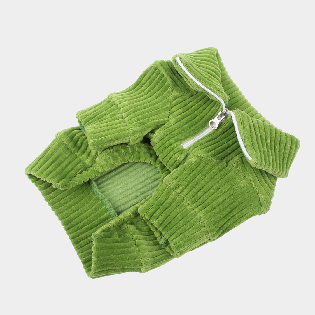 ※予約販売【CRR】New Velour Half Zip-Up（Green）