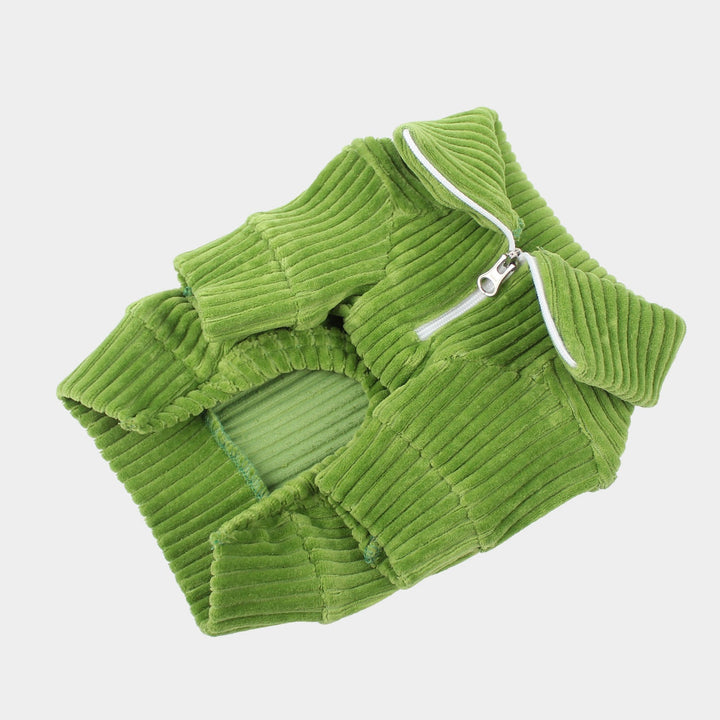 ※予約販売【CRR】New Velour Half Zip-Up（Green）