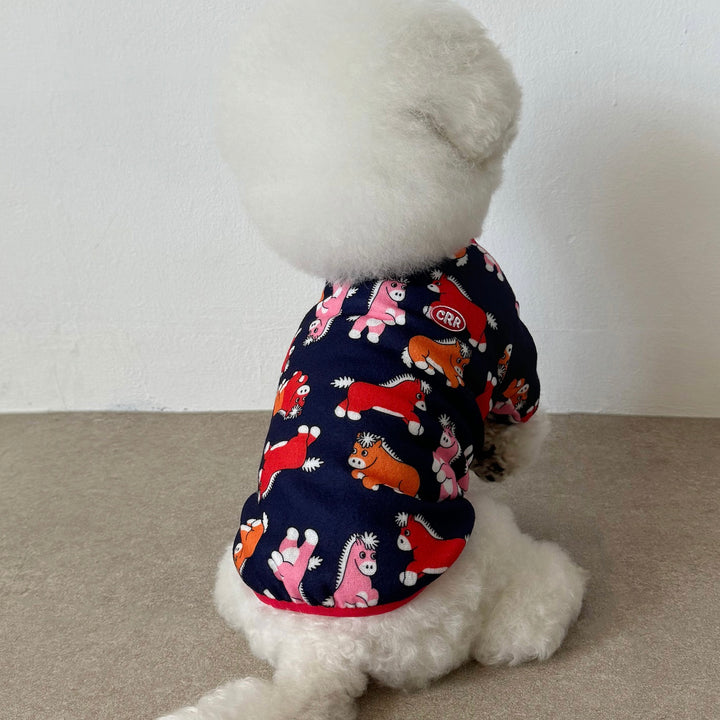 ※予約販売【CRR】Pony Slim Cardigan（Navy）