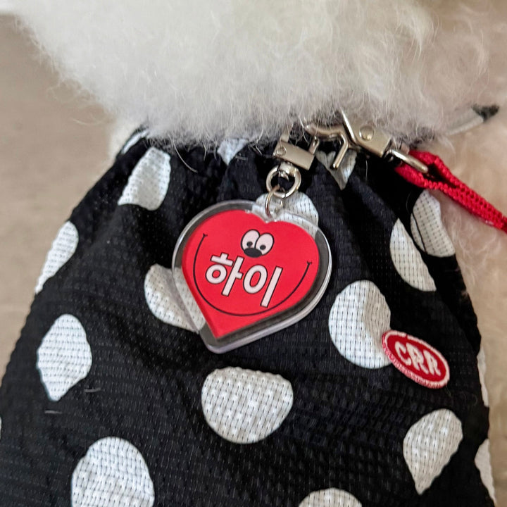 ※予約販売【CRR】Big Dot Balloon Strap Top（Black）