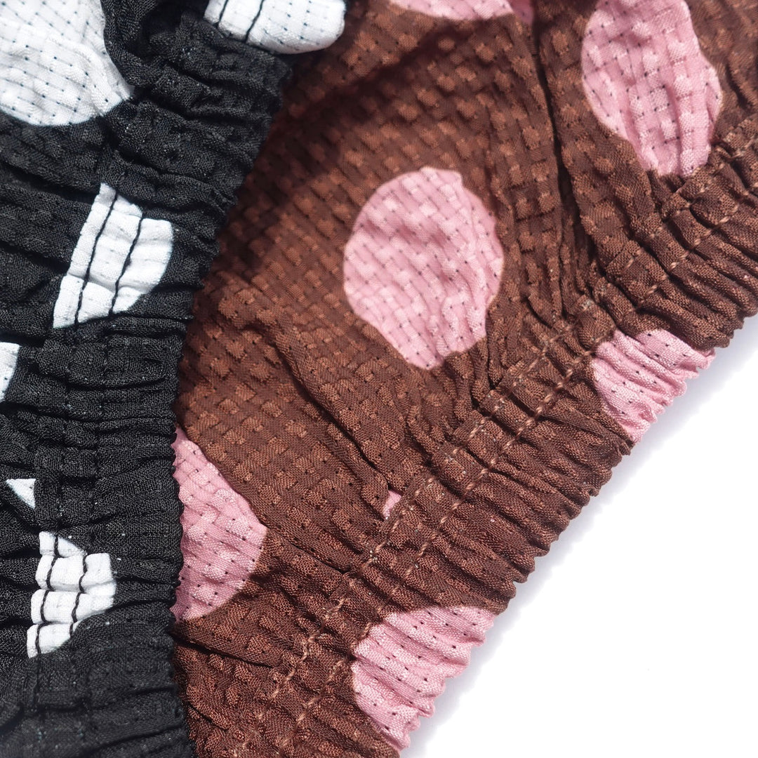 ※予約販売【CRR】Big Dot Balloon Strap Top（Black）