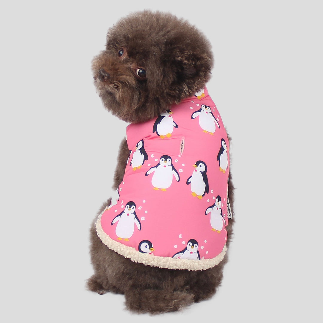 ※予約販売【CRR】Penguin Padded Vest（Pink）