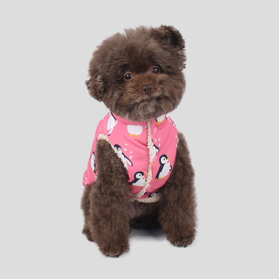 ※予約販売【CRR】Penguin Padded Vest（Pink）