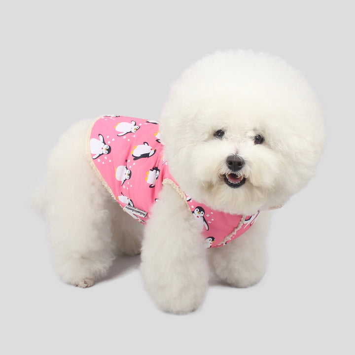 ※予約販売【CRR】Penguin Padded Vest（Pink）