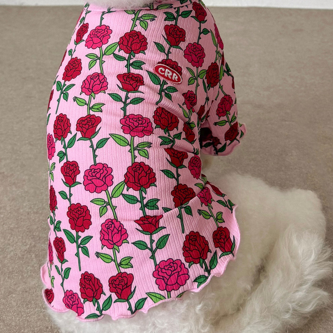 ※予約販売【CRR】Rosé Frill Half Top（Pink）