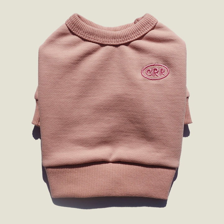 ※予約販売【CRR】Small Logo Sweatshirts（Pink）
