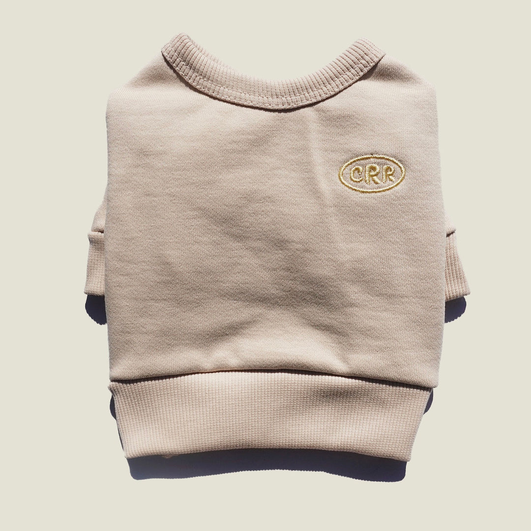 ※予約販売【CRR】Small Logo Sweatshirts（Cream）