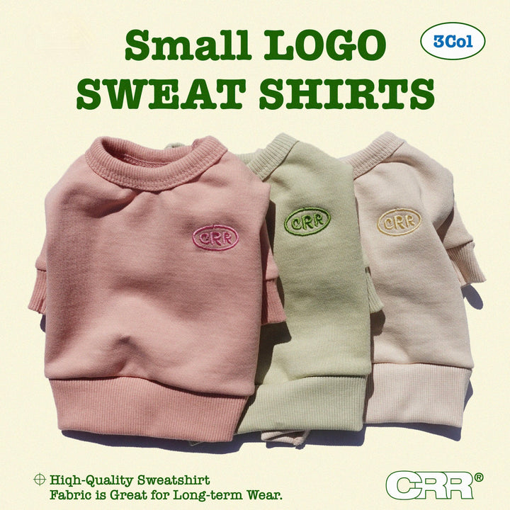 ※予約販売【CRR】Small Logo Sweatshirts（Pink）