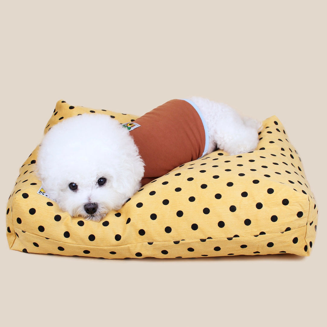 ※予約販売【CRR】Dot Corduroy Plus Cushion（4color）
