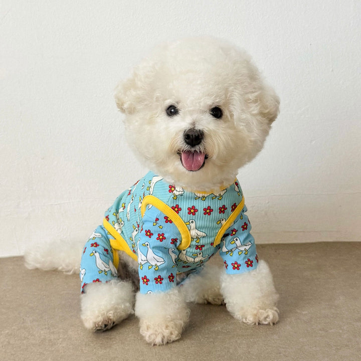 即納【CRR】Flower Duck Warm Vest