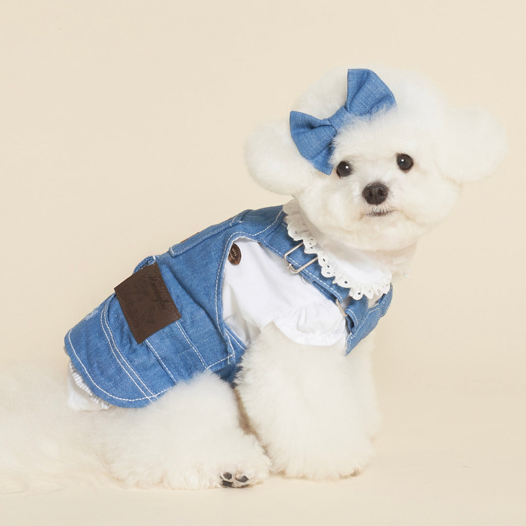 ※予約販売【meaningless】Gosomi Denim Dress