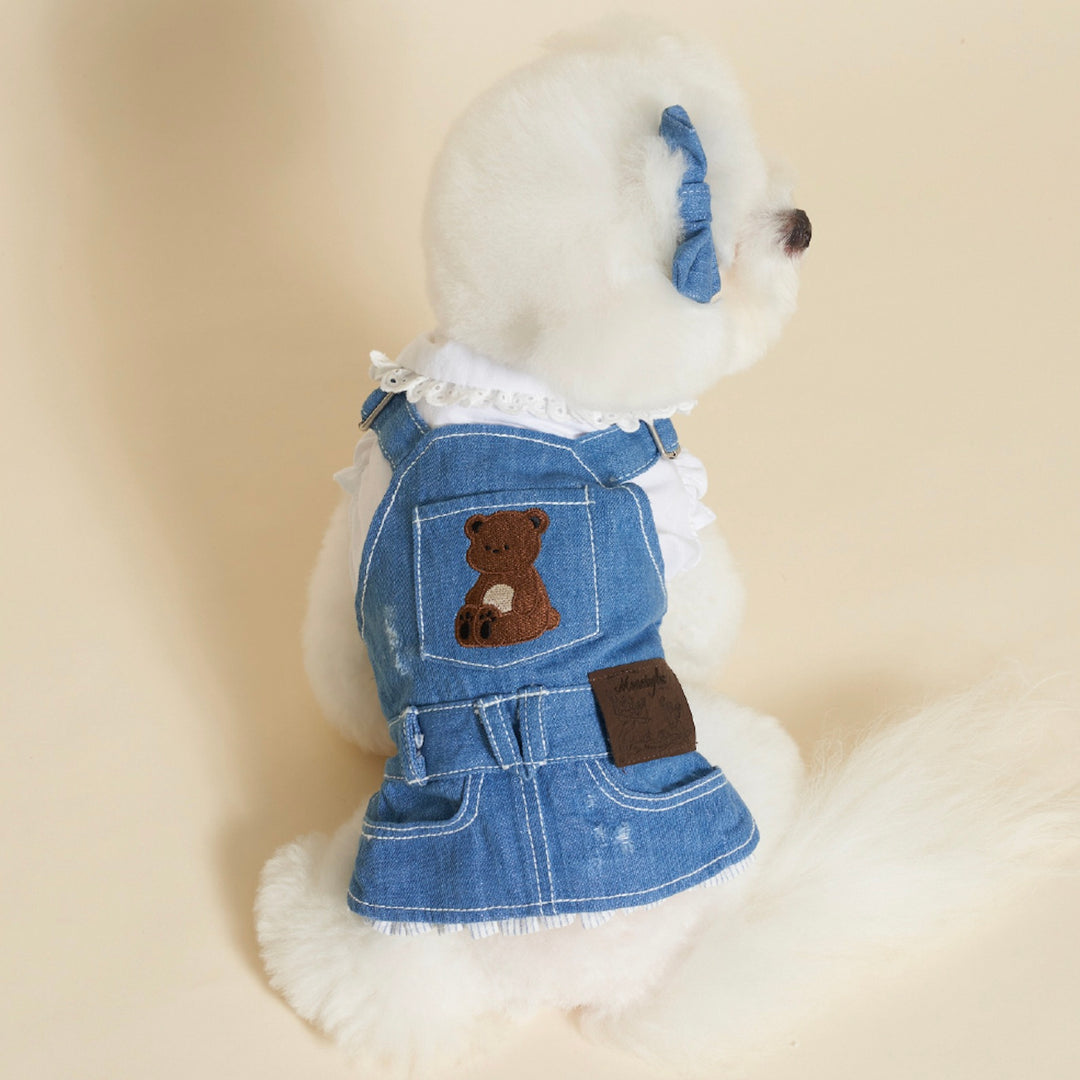 ※予約販売【meaningless】Denim Ribbon Pin