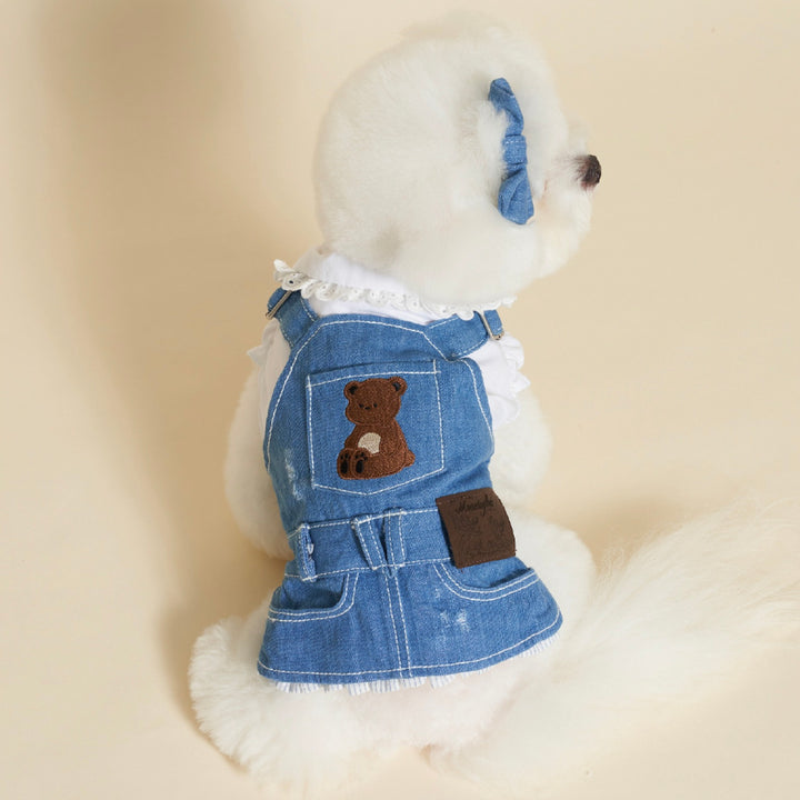 ※予約販売【meaningless】Denim Ribbon Pin