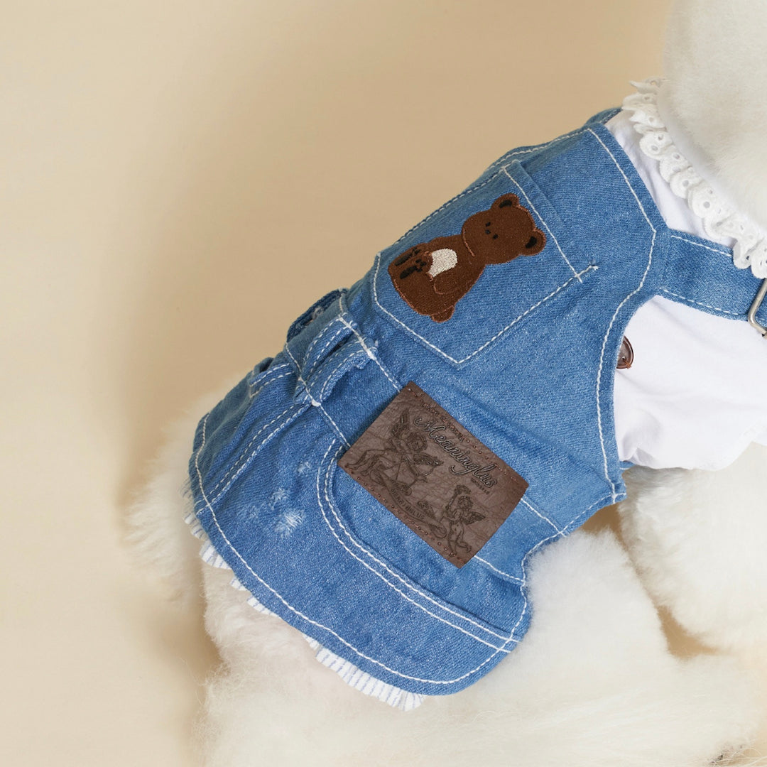 ※予約販売【meaningless】Gosomi Denim Dress