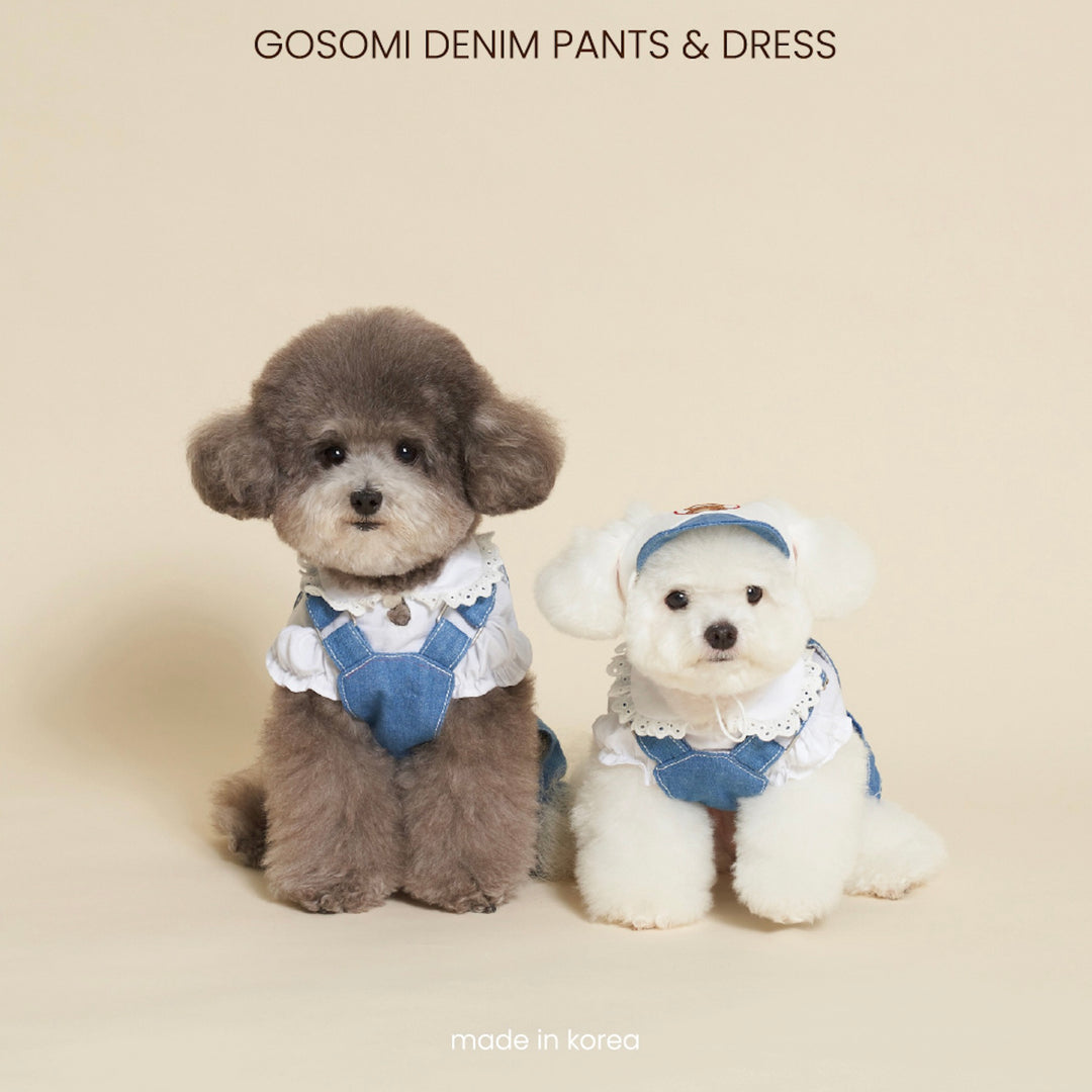※予約販売【meaningless】Gosomi Denim Dress