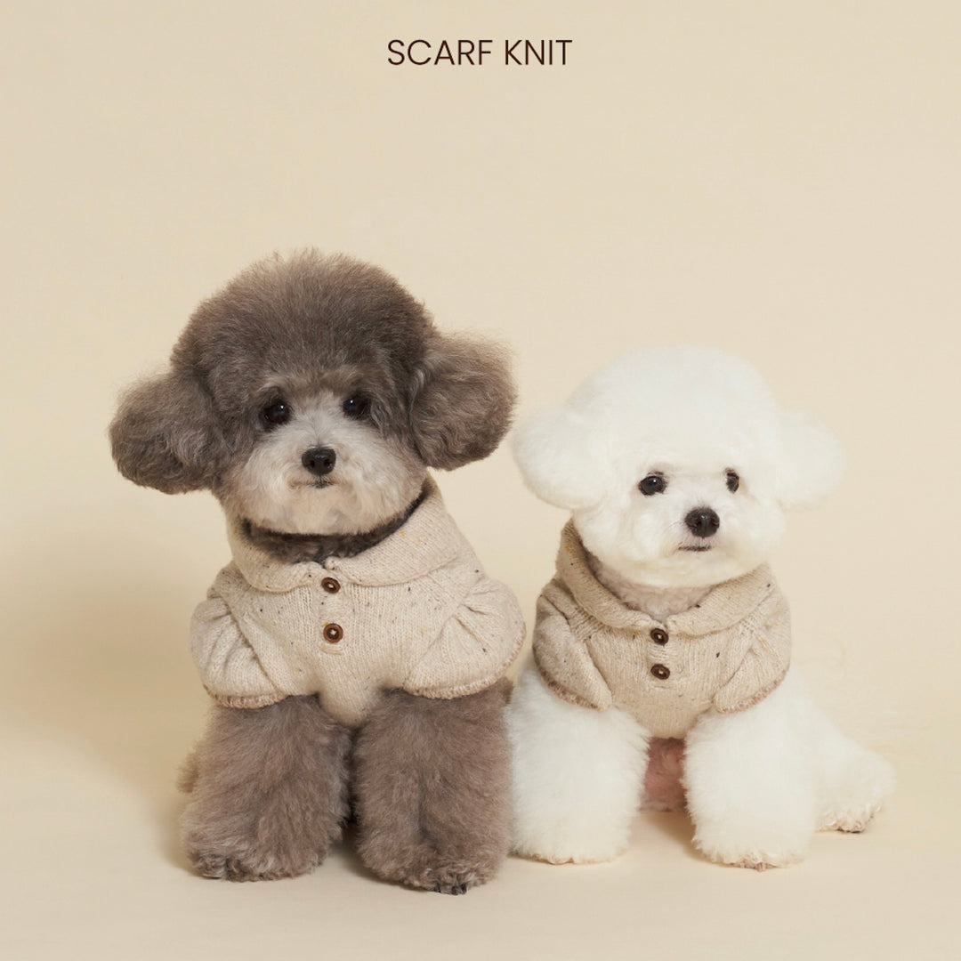 即納【meaningless】Scarf Knit