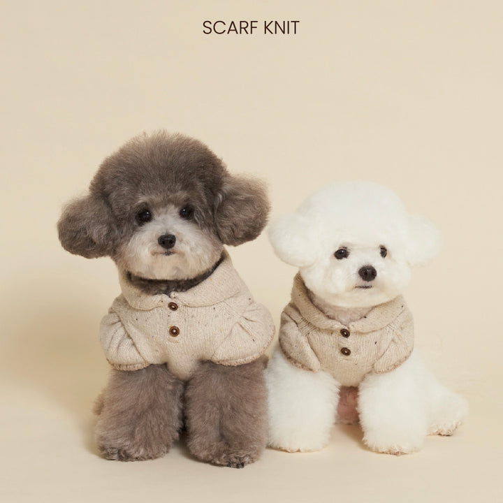 即納【meaningless】Scarf Knit