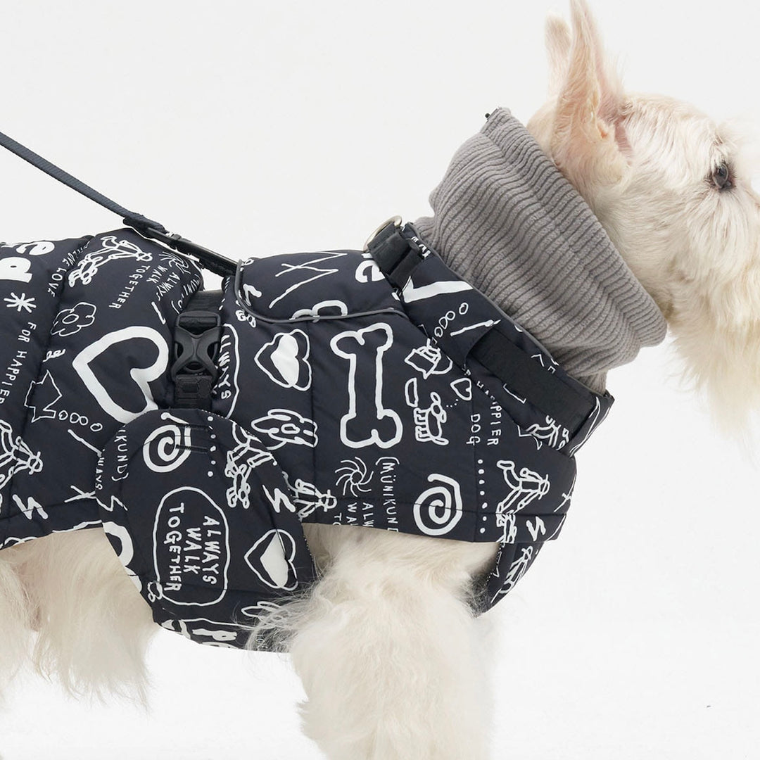 ※予約販売【munikund】munikund × INAPSQUARE Thermal Up Padding Air 2 - INAP（Black）