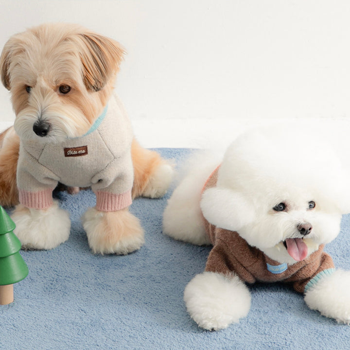 ※予約販売【BITE ME】Soft Knit T-Shirts（2colors）