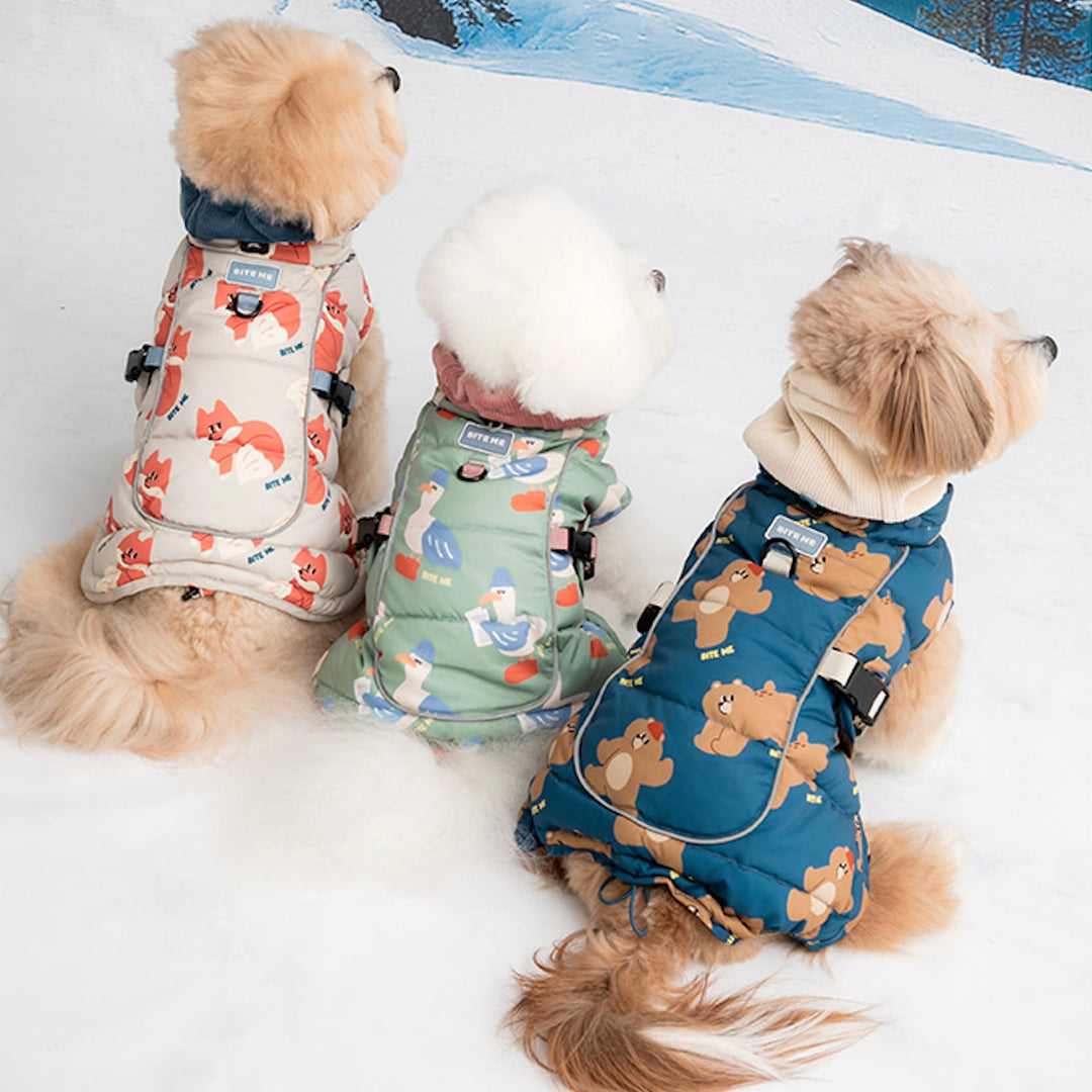 即納【BITE ME】Double Heat Padding v3（Pattern 3colors）