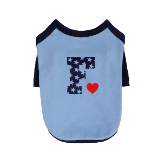 即納【FREDDIE TALE】F logo raglan tee（Blue）